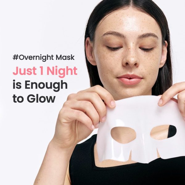 01 Pc Bio-collagen Real Deep Mask, Hydrating Over Night, Facial Sheet Mask, Pore Minimising, Firming, Collagen Mask, Hydrating Overnight Skin Care Mask – 34gram