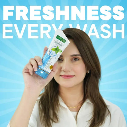 CHANDO Naturals Foaming Face Wash Mint Cool – Anti-Microbial Daily Cleanser for Oily & Acne-Prone Skin (100ml).