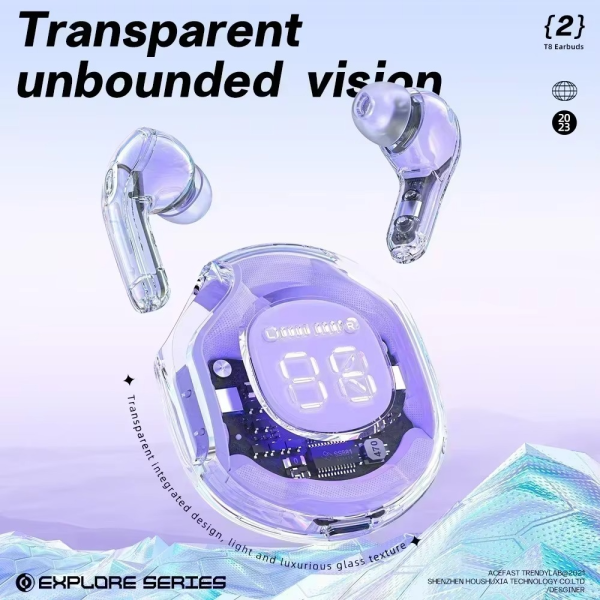 Air39 Wireless Earbuds | Bluetooth 5.3 | Clear Sound | Heavy Bass | Noise Reduction |  Led Display – Random Color