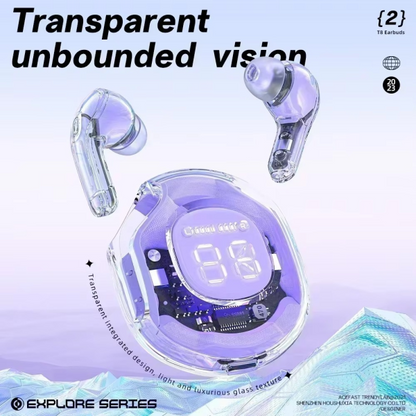 Air39 Wireless Earbuds | Bluetooth 5.3 | Clear Sound | Heavy Bass | Noise Reduction |  Led Display – Random Color