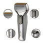 Kemei Km-218 Rechargeable Electric Shaver, Waterproof Floating Head, Cordless Shaving With Pop-up Trimmer, Easy Clean, Smooth Close Shave For Men | Kemei Shaver |