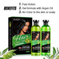 Lichen Professional Hair Color Gel – 500ml – Rich, Long-lasting Black & Dark Brown Shades – Made In China