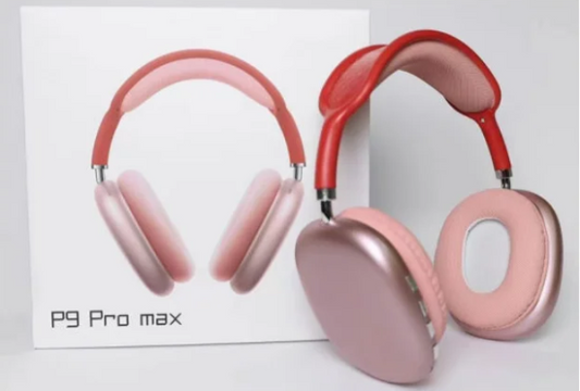 P9 Pro Max Wireless Bluetooth Headphones – Premium Over-ear Headset  For Music, Gaming, Travel, And Daily Use – Best Headset – Random Color