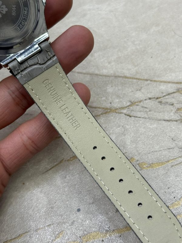 Patek Philippe Nautilus 8044 – Grey Gold Tone | 3atm Water Resistant Luxury Watch Without Box